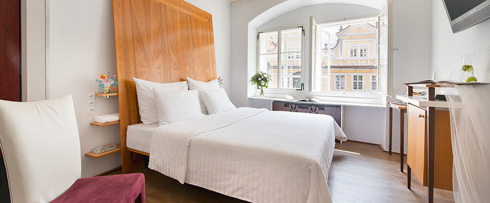 Design Hotel Neruda ★★★★ - Un hôtel de caractère au pied du château de Prague, où les pierres du XIVe siècle dialoguent avec un design contemporain. - Prague, République Tchèque