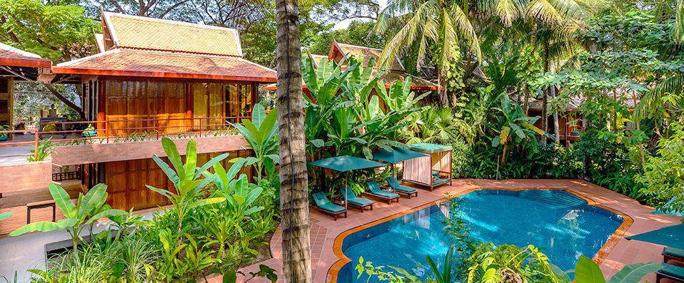 Angkor Village Hotel ★★★★ - Havre de paix et de verdure proche du site d’Angkor. - Siem Reap, Cambodge