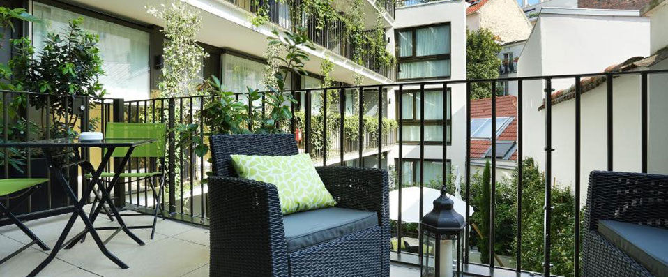 Les Jardins de Mademoiselle Hotel & Spa ★★★★ - A rare verdant gem in the 15th arrondissement of Paris. - Paris, France