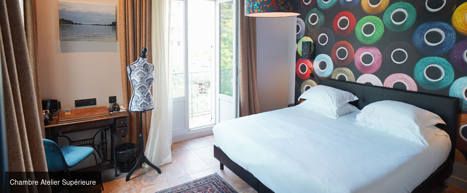 Hôtel Verlaine ★★★★ - Adresse de charme pour une escapade cannoise toute en couleurs. - Cannes, France