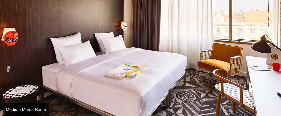 Mama Shelter Prague ★★★★ - Home comforts and fun modernist décor in beautiful Prague. - Prague, Czech Republic