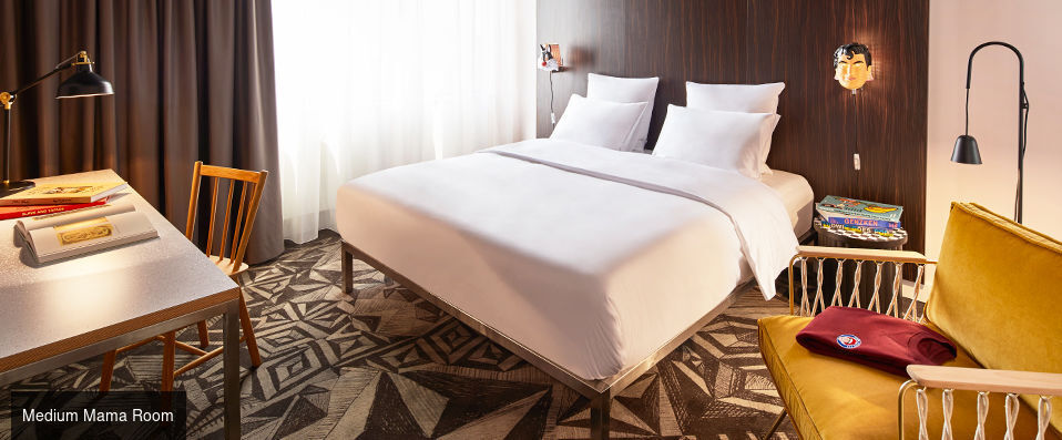 Mama Shelter Prague ★★★★ - Home comforts and fun modernist décor in beautiful Prague. - Prague, Czech Republic