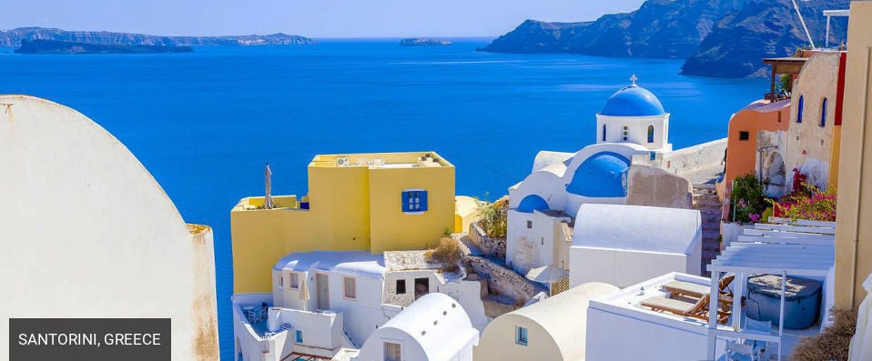  - Indulgent relaxation on the picturesque island of Santorini. - Santorini, Greece