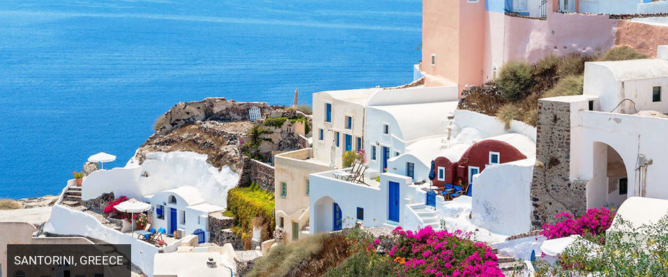  - Indulgent relaxation on the picturesque island of Santorini. - Santorini, Greece