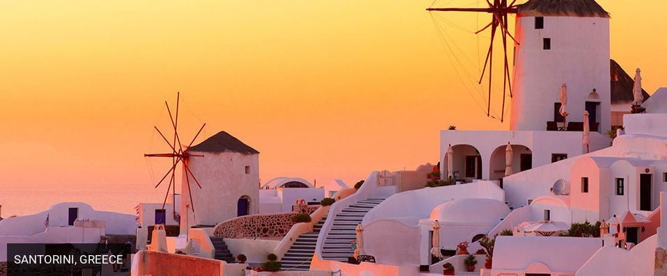  - Indulgent relaxation on the picturesque island of Santorini. - Santorini, Greece