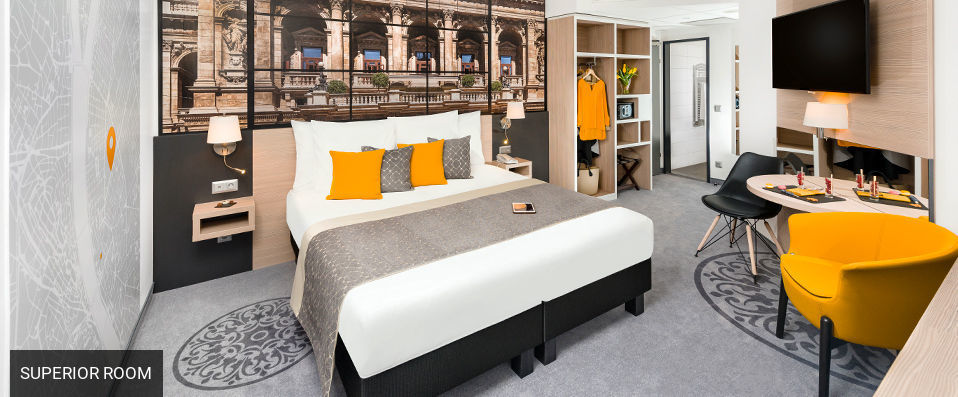 Mercure Budapest City Center ★★★★ - Contemporary comforts just steps from the Danube in central Budapest. - Budapest, Hungary