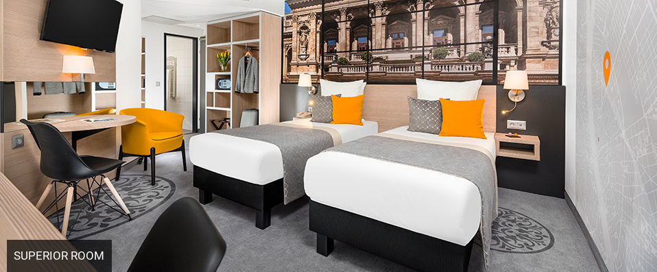 Mercure Budapest City Center ★★★★ - Contemporary comforts just steps from the Danube in central Budapest. - Budapest, Hungary