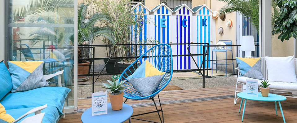 The Deck Hotel by HappyCulture ★★★★ - Stylish nautical hotel steps from the Promenade des Anglais. - Nice, France