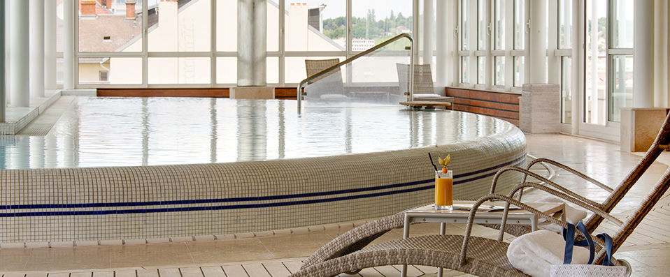  - A pioneering spa hotel based on water renowned for its healing properties. - Vichy, France