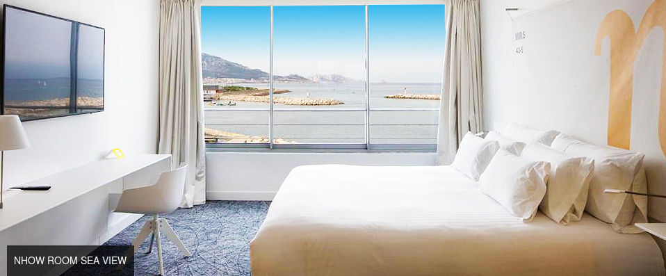 Nhow Marseille ★★★★ - Contemporary design and stunning views on the Provençal coastline. - Marseille, France