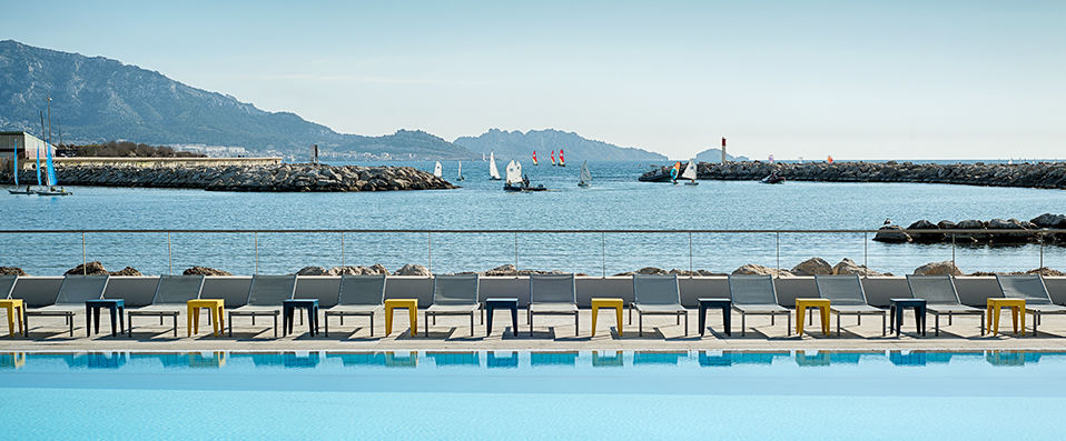 Nhow Marseille ★★★★ - Contemporary design and stunning views on the Provençal coastline. - Marseille, France