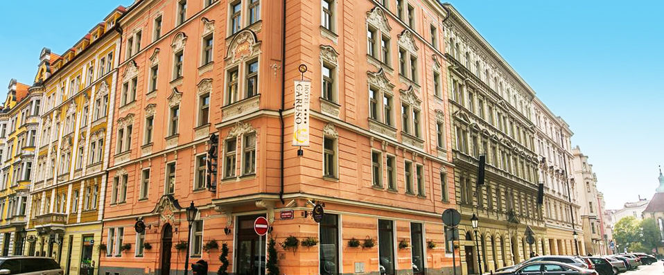 Hotel Caruso ★★★★ - Central hotel with traditional charm in the heart of Prague. - Prague, Czech Republic