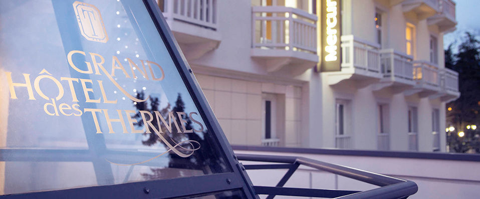 Hotel Mercure Brides-les-Bains Grand Hôtel des Thermes ★★★★ - Complexe thermal dans les Trois-Vallées. - Les Trois-Vallées, France