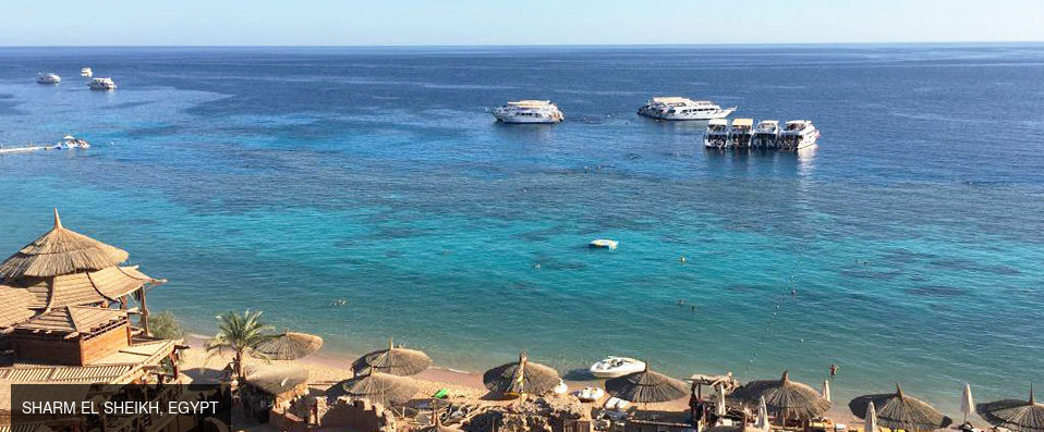 Barceló Tiran Sharm Resort ★★★★★ - 5-star luxury on Egypt’s unspoilt coastline. - Sharm El Sheikh, Egypt