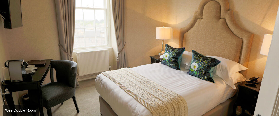 Titre du produit - Boutique-hôtel littéraire et raffiné au cœur d’Édimbourg, entre élégance géorgienne et âme écossaise. - Édimbourg, Royame-Uni