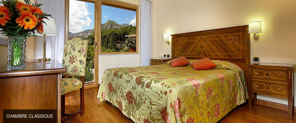 Hotel Villa Diodoro ★★★★ - La plus belle vue sur la baie de Naxos. - Sicile, Italie