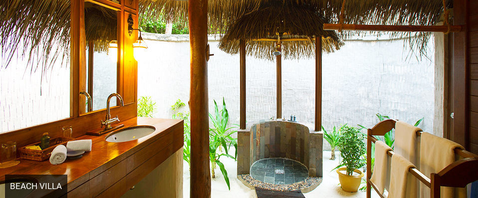 Medhufushi Island Resort ★★★★ - Un hôtel au charme rustique sur une île paradisiaque des Maldives. - Maldives