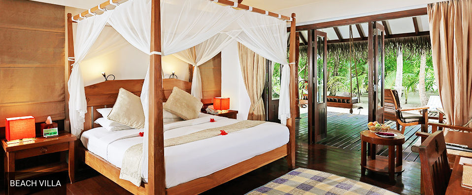 Medhufushi Island Resort ★★★★ - Un hôtel au charme rustique sur une île paradisiaque des Maldives. - Maldives