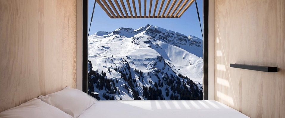 Flying Nest - Coup de maître aux pieds des pistes. - Avoriaz, France