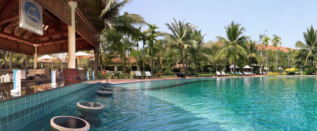Sofitel Angkor Phokeethra Golf & Spa Resort ★★★★★ - Atmospheric al fresco spaces, a luxurious swim up bar and a tasteful wine room. - Siem Reap, Cambodia