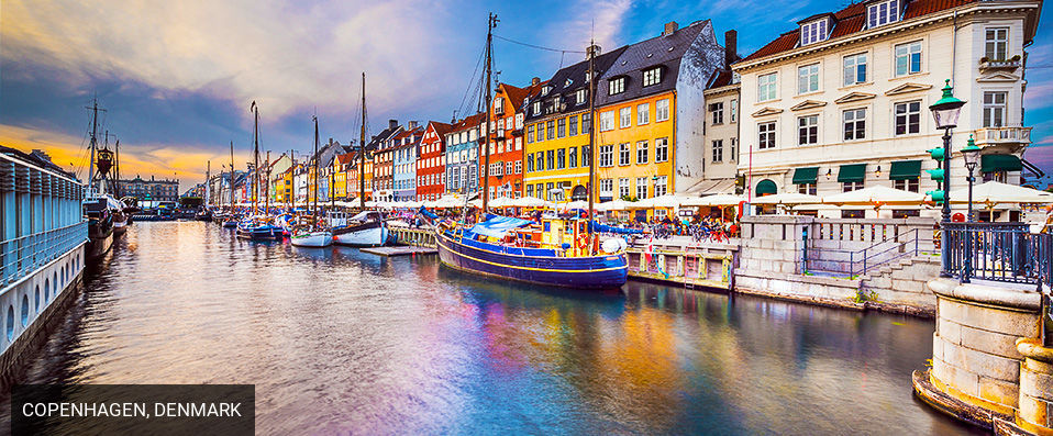 First Hotel Twentyseven ★★★★ - Shimmering reflections of quaint colourful houses glimmer in the Nyhavn canal. - Copenhagen, Denmark