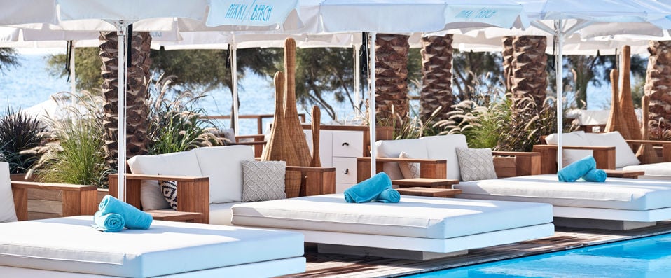 Nikki Beach Resort & Spa Santorini ★★★★★ - Sparkling new hotel, rising from the ashes on volcanic beaches - Santorini, Greece