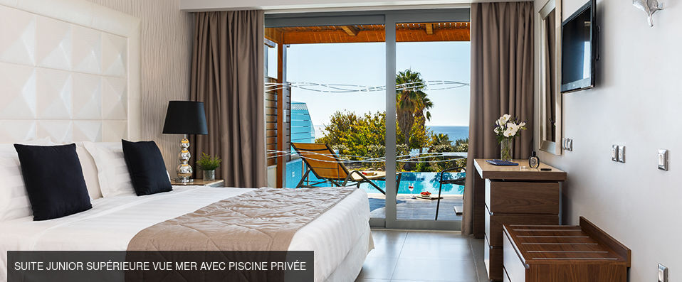 Boutique 5 Hotel & Spa - Adults Only ★★★★★ - Le paradis des couples face à la mer. <b>Demi-pension et surclassement inclus !</b> - Rhodes, Grèce