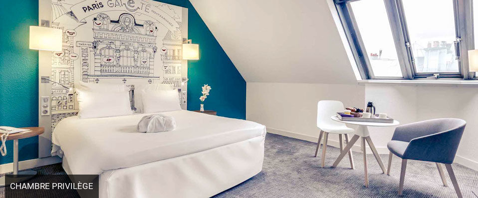 Hôtel Mercure Paris Gare Montparnasse ★★★★ - Hôtel chic & urbain au cœur de Montparnasse dans le 14ème arrondissement de Paris. - Paris, France