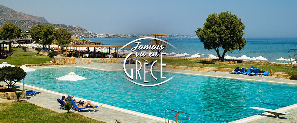 Kernos Beach Hotel & Bungalows ★★★★ - Adresse étoilée face à la mer en Crète. <b>Demi-pension offerte !</b> - Crète, Grèce