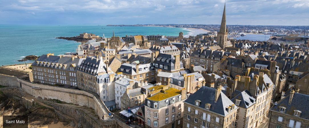 Château Hôtel du Colombier ★★★★ - Château du XVIIIe siècle à Saint-Malo. - Bretagne, France