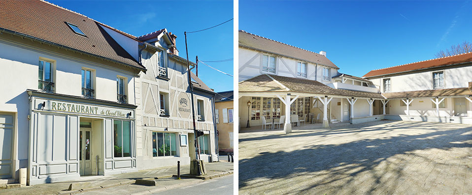 Hôtel Le Cheval Blanc ★★★★ - Charming renovated hotel in the countryside outside Paris - Marne-la-Vallée, France