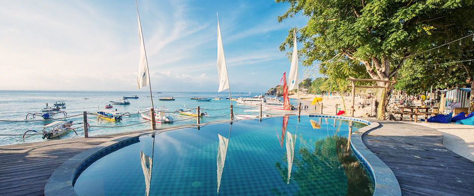 Le Nusa Beach Club ★★★★ - Adresse intimiste face à la mer à Nusa Lembongan. - Nusa, Indonésie
