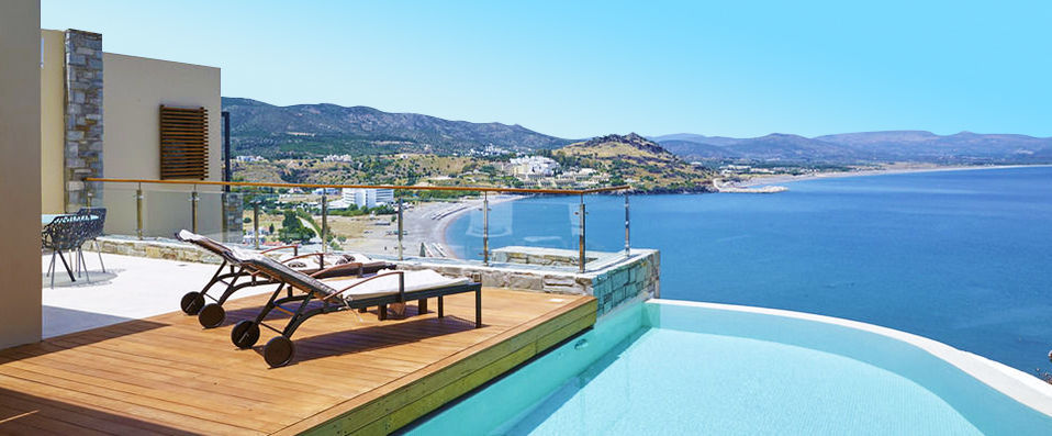 Lindos Blu Luxury Hotel & Suites - Adults Only ★★★★★ - Adresse prestigieuse sous le soleil de Rhodes. - Rhodes, Grèce