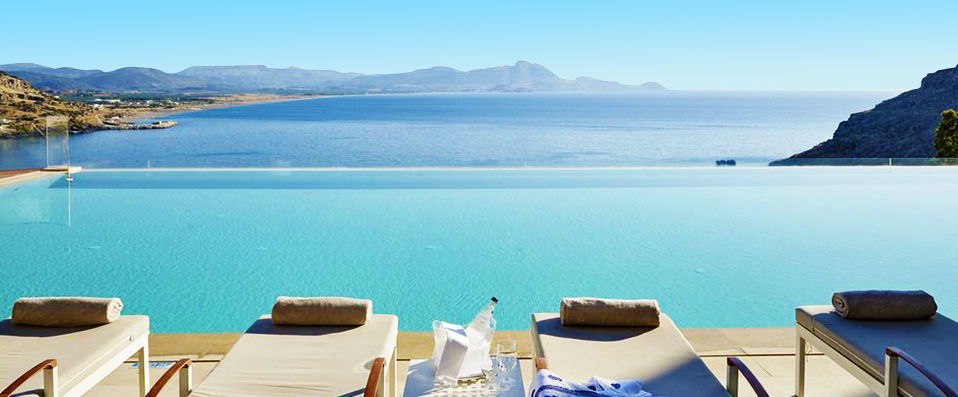 Lindos Blu Luxury Hotel & Suites - Adults Only ★★★★★ - Adresse prestigieuse sous le soleil de Rhodes. - Rhodes, Grèce