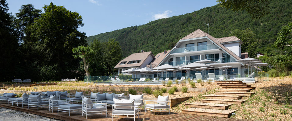 Black Bass Hotel ★★★★★ - Contemporary nautical design on the Pearl of the French Alps. - Lake Annecy, France