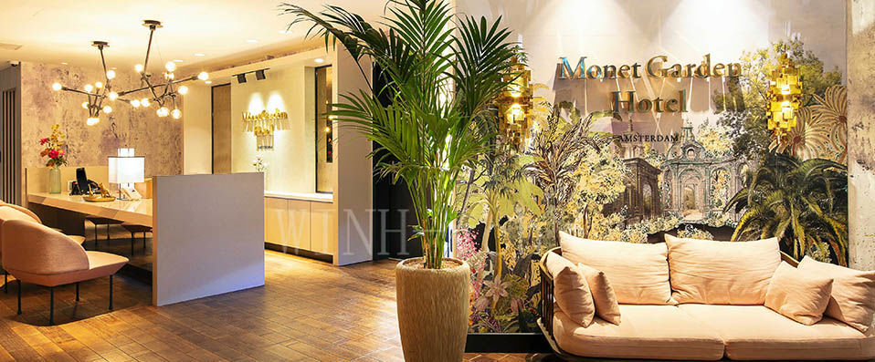 Monet Garden Hotel Amsterdam ★★★★ - Nouveau boutique hôtel avec vue sur les canaux d’Amsterdam. - Amsterdam, Pays-Bas