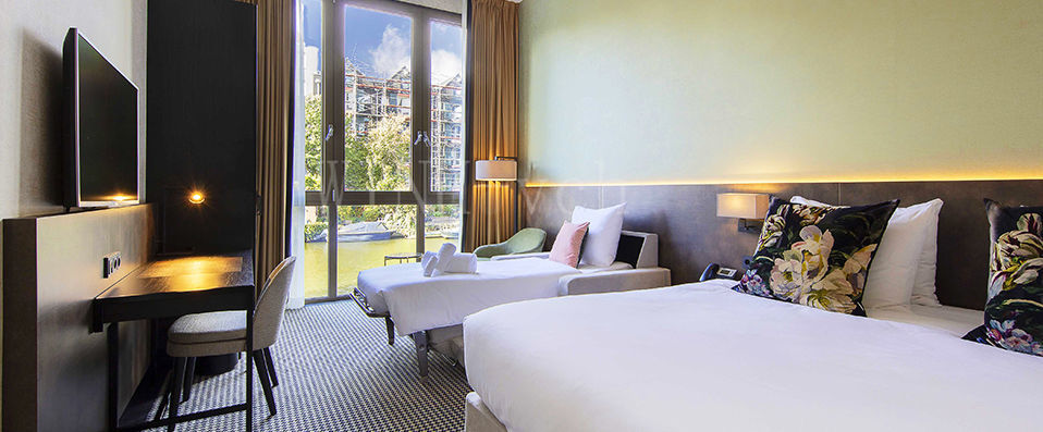 Monet Garden Hotel Amsterdam ★★★★ - Nouveau boutique hôtel avec vue sur les canaux d’Amsterdam. - Amsterdam, Pays-Bas