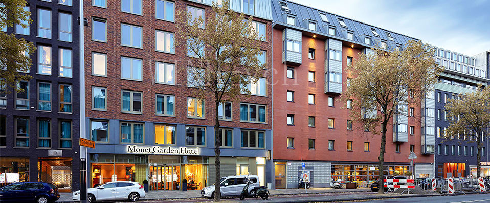 Monet Garden Hotel Amsterdam ★★★★ - Nouveau boutique hôtel avec vue sur les canaux d’Amsterdam. - Amsterdam, Pays-Bas