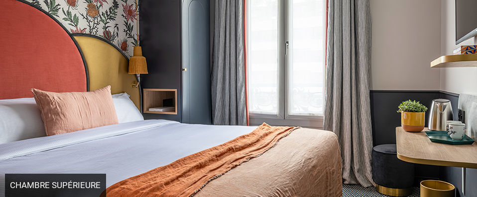 Hôtel Léopold ★★★★ - Une pause parisienne art déco dans le 14ème arrondissement. - Paris, France