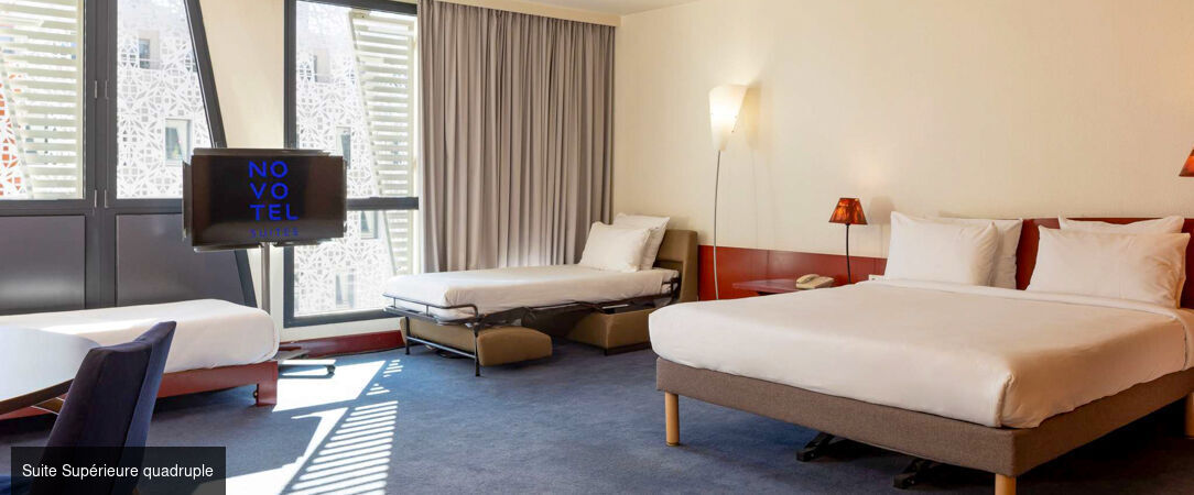 Novotel Suites Marseille Centre Euromed ★★★★ - Dernière minute - Escapade au cœur de Marseille dans une suite de prestige. - Marseille, France