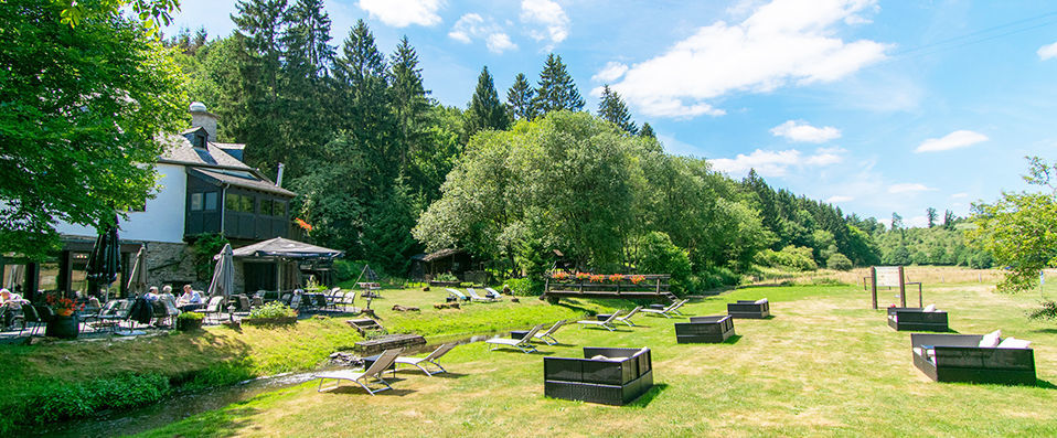 Domaine du Moulin d'Asselborn - Chalet style luxury in the beautiful nature of North Luxembourg. - Luxembourg