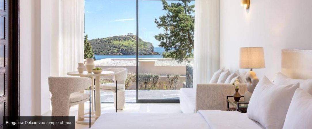 Cape Sounio Grecotel Boutique Resort  ★★★★★ - Vue sur le Temple de Poséidon. - Attique, Grèce