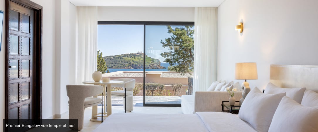 Cape Sounio Grecotel Boutique Resort  ★★★★★ - Vue sur le Temple de Poséidon. - Attique, Grèce