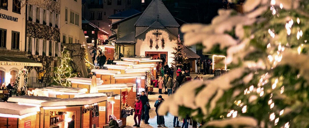 Hôtel Le Saint Georges - Bâtisse historique au centre de Gruyères. - Gruyères, Suisse
