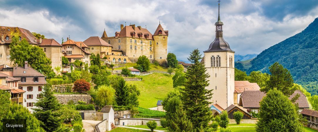Hôtel Le Saint Georges - Bâtisse historique au centre de Gruyères. - Gruyères, Suisse