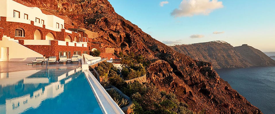 San Antonio ★★★★ - Boutique hotel boasting luxury sea view suites in clifftop setting. - Santorini, Greece