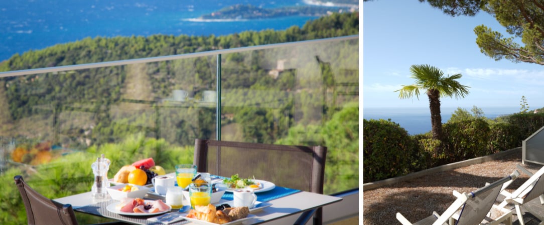 Hôtel & Spa Les Terrasses d'Eze ★★★★ - Époustouflante vue sur la mer pour une adresse exceptionnelle. - Côte d'Azur, France