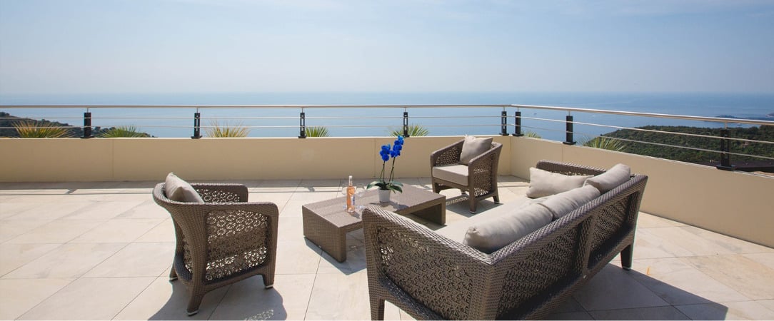 Hôtel & Spa Les Terrasses d'Eze ★★★★ - Époustouflante vue sur la mer pour une adresse exceptionnelle. - Côte d'Azur, France