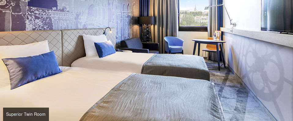 Mercure Budapest Castle Hill ★★★★ - Adresse branchée & design au centre de Budapest. - Budapest, Hungary