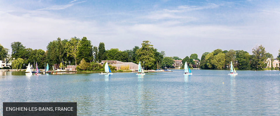 Hôtel Barrière L'Hôtel du Lac ★★★★ - Escale contemporaine au bord de l’eau. - Enghien-les-Bains, France